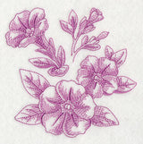 Petunia Botanical (Toile)