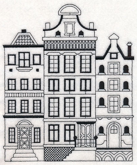 Canal House (Blackwork)