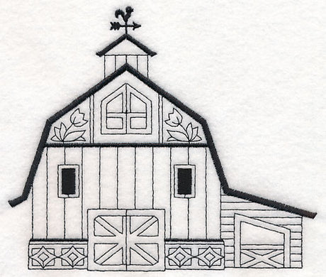 Country Barn (Blackwork)