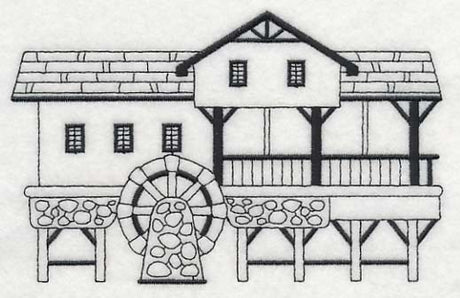 Saw Mill (Blackwork)