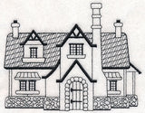 English Cottage (Blackwork)