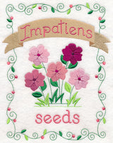 Country Charm Seed Packet - Impatiens