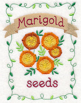 Country Charm Seed Packet - Marigold