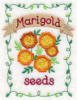 Country Charm Seed Packet - Marigold