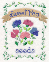 Country Charm Seed Packet - Sweet Pea