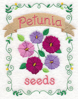Country Charm Seed Packet - Petunia