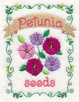 Country Charm Seed Packet - Petunia
