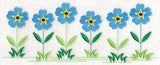 Country Charm Border - Forget-Me-Not