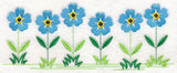 Country Charm Border - Forget-Me-Not