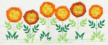 Country Charm Border - Marigold