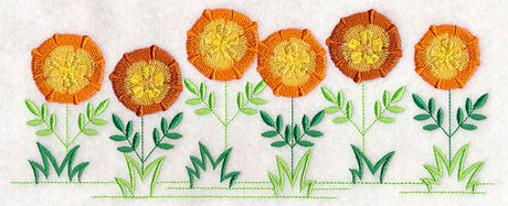Country Charm Border - Marigold