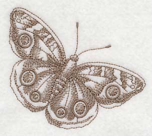 Buckeye Butterfly (Toile)