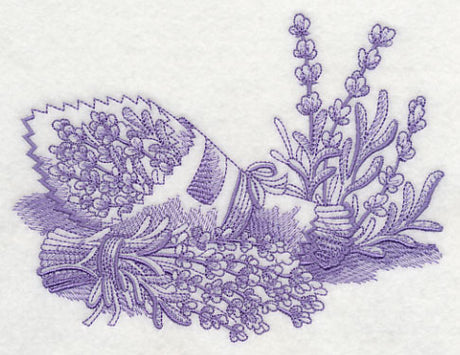 French Market Lavender (Toile)