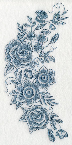 Beauty in Bloom Flower Spray (Toile)