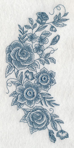 Beauty in Bloom Flower Spray (Toile)