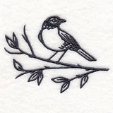 Simply Birds on Branches - Robin