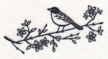 Simply Birds on Branches - Oriole