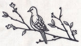 Simply Birds on Branches - Mourning Dove