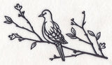 Simply Birds on Branches - Mourning Dove