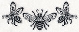 Honeybee Trio (Blackwork)