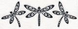 Dragonfly Trio (Blackwork)
