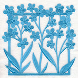 Fresh Floral Silhouettes - Forget-Me-Nots