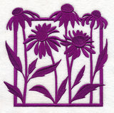 Fresh Floral Silhouettes - Coneflowers