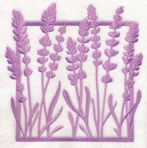 Fresh Floral Silhouettes - Lavender