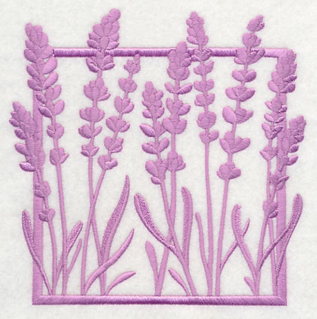 Fresh Floral Silhouettes - Lavender