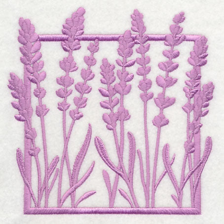 Fresh Floral Silhouettes - Lavender