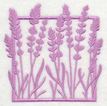 Fresh Floral Silhouettes - Lavender