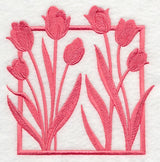 Fresh Floral Silhouettes - Tulips