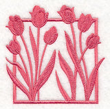 Fresh Floral Silhouettes - Tulips