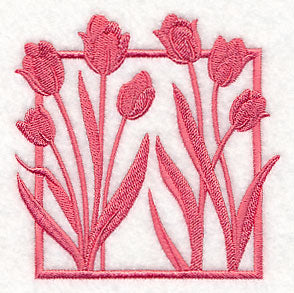 Fresh Floral Silhouettes - Tulips