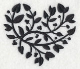 Leafy Heart 2 (Blackwork)