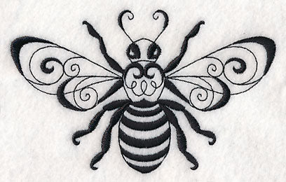Honeybee 2 (Blackwork)