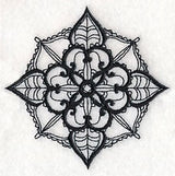 Mendhi Flourish 2 (Blackwork)