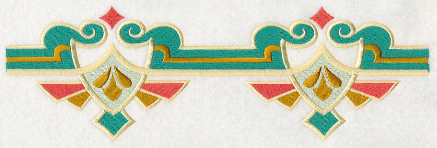 Elegant Art Deco Border