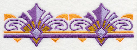 Regal Art Deco Border