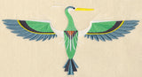 Art Deco Great Blue Heron