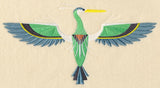 Art Deco Great Blue Heron