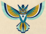 Art Deco Long-Eared Owl
