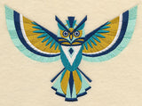 Art Deco Long-Eared Owl