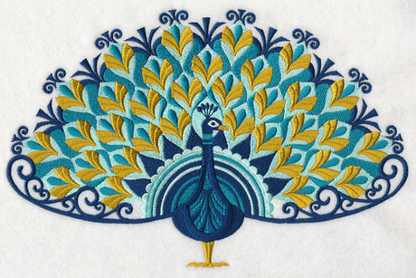 Art Deco Peacock