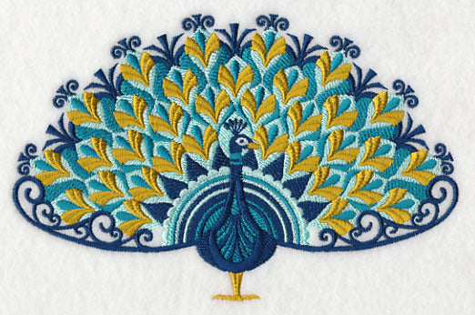 Art Deco Peacock