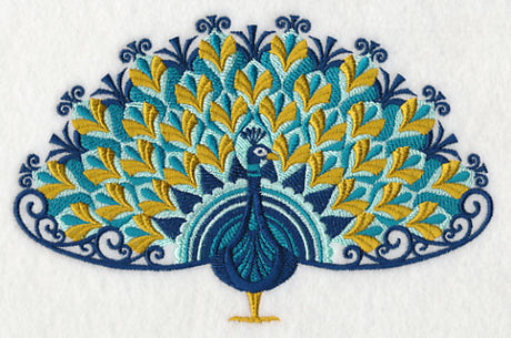 Art Deco Peacock