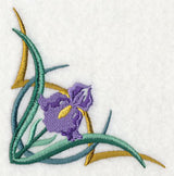 Art Deco Iris - Corner