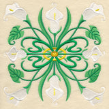 Art Deco Calla Lily - Square
