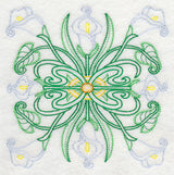 Art Deco Calla Lily - Square (Vintage)