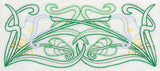 Art Deco Calla Lily - Horizontal Border (Vintage)